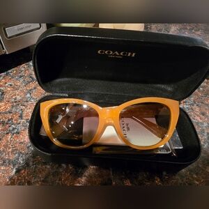 Coach Women's Sunglasses - Bold Amber